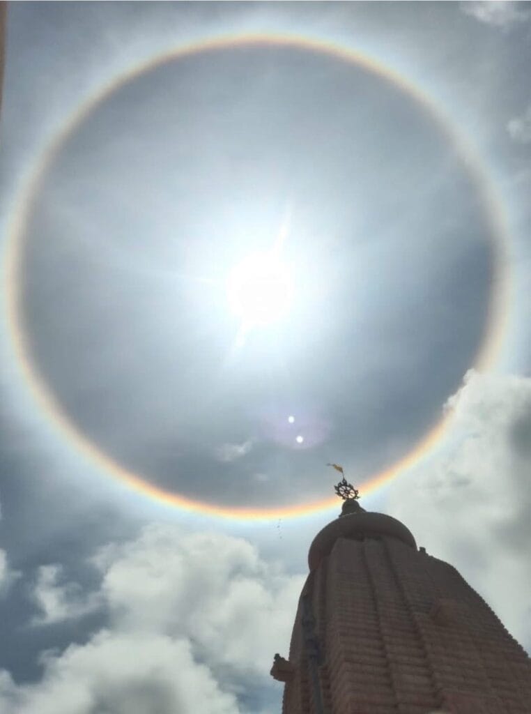 শ্রীকৃষ্ণ জন্মাষ্টমীর আগে দিঘায় অলৌকিক আলোকবৃত্ত