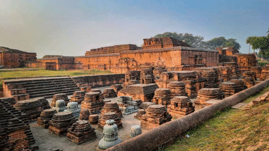 নালন্দা বিশ্ববিদ্যালয়ের এআই দ্বারা তৈরি পুনর্গঠিত দৃশ্য