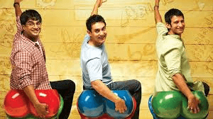 থ্রি ইডিয়টস সিনেমার একটি জনপ্রিয় দৃশ্য