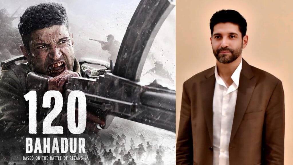 ফারহান আখতার কলকাতায় ‘১২০ বাহাদুর’ ছবির প্রচারণায় অংশ নিচ্ছেন