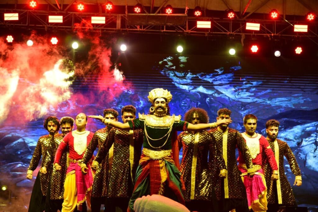 Salt Lake Central Park-এ ৬০ ফুট রাবণ দহন ও দশেরা উৎসব ২০২৫