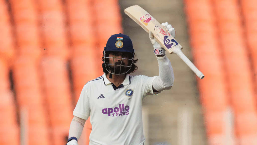 KL Rahul batting India vs West Indies Test match
