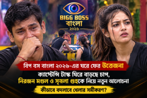 বিগ বস বাংলার ঘরে ফের অশান্তি! ক্যাপ্টেন্সি টাস্ক ঘিরে উত্তেজনা, আবেগে ভেঙে পড়লেন নিরঞ্জন, চর্চায় প্রতিযোগীদের আচরণ
